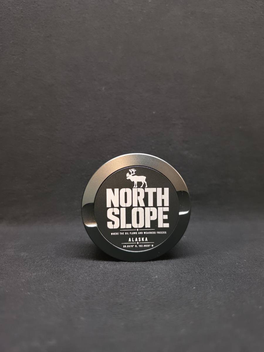 Gunmetal caribou can