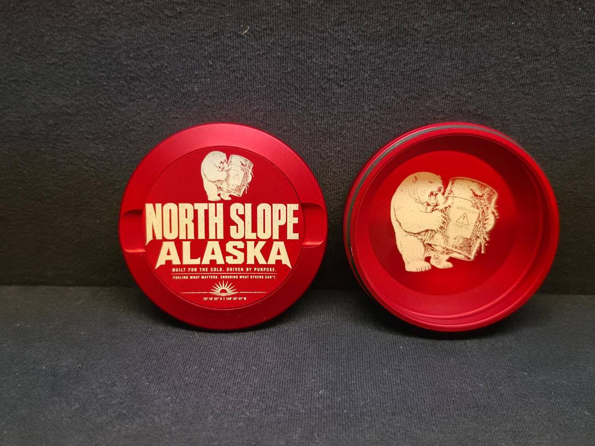 Red can, North Slope face